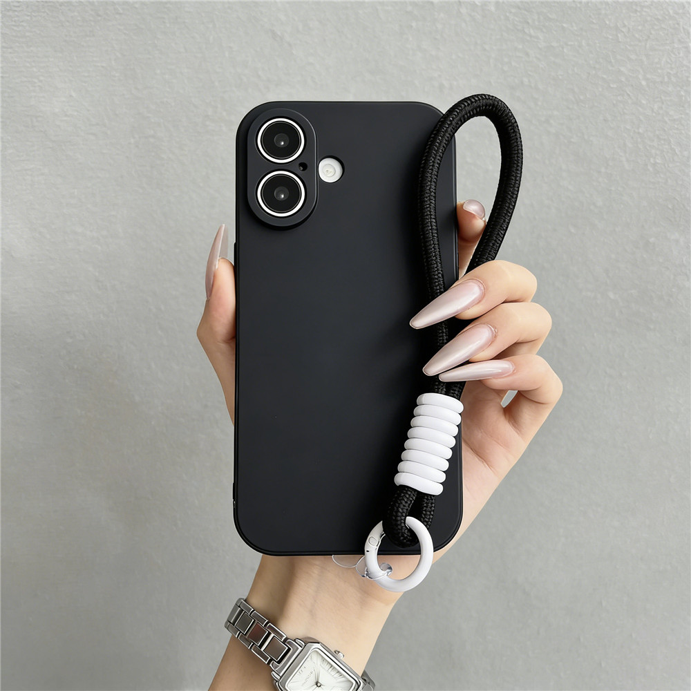 Silicone Liquid Case - Модный однотонный чехол из жидкого силикона