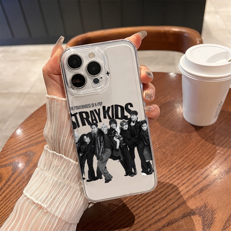 Phone Cases Like Loopy - Прозрачный противоударный чехол StrayKids из ТПУ