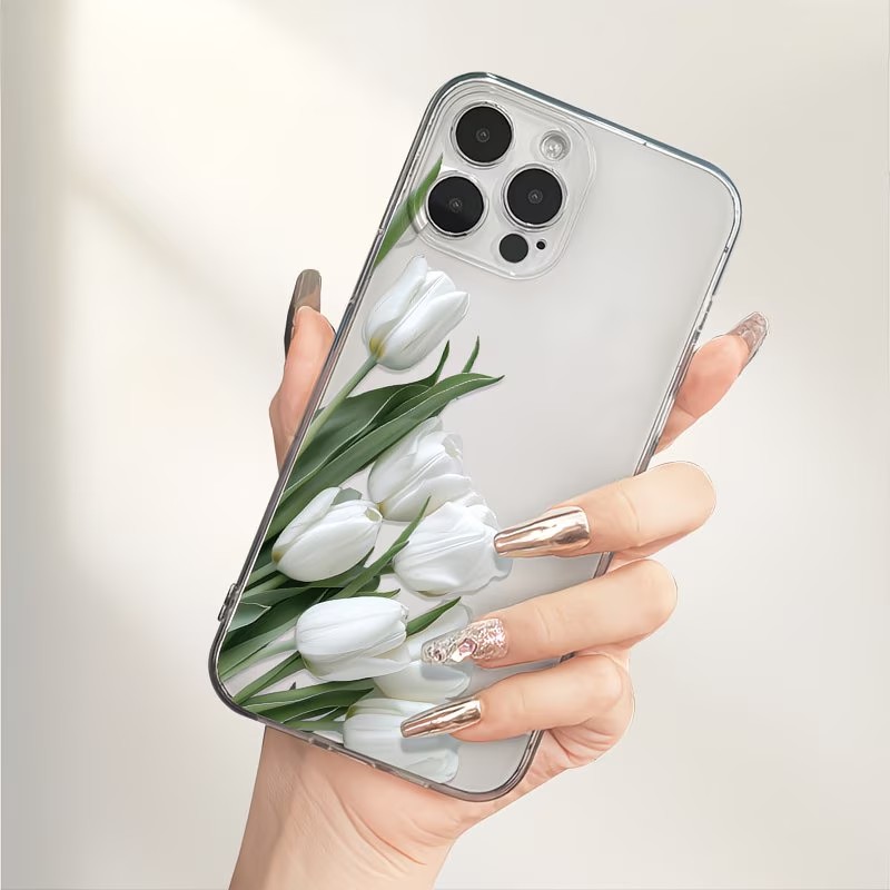 Phone Cases Like Loopy - Чехол для телефона с принтом тюльпанов