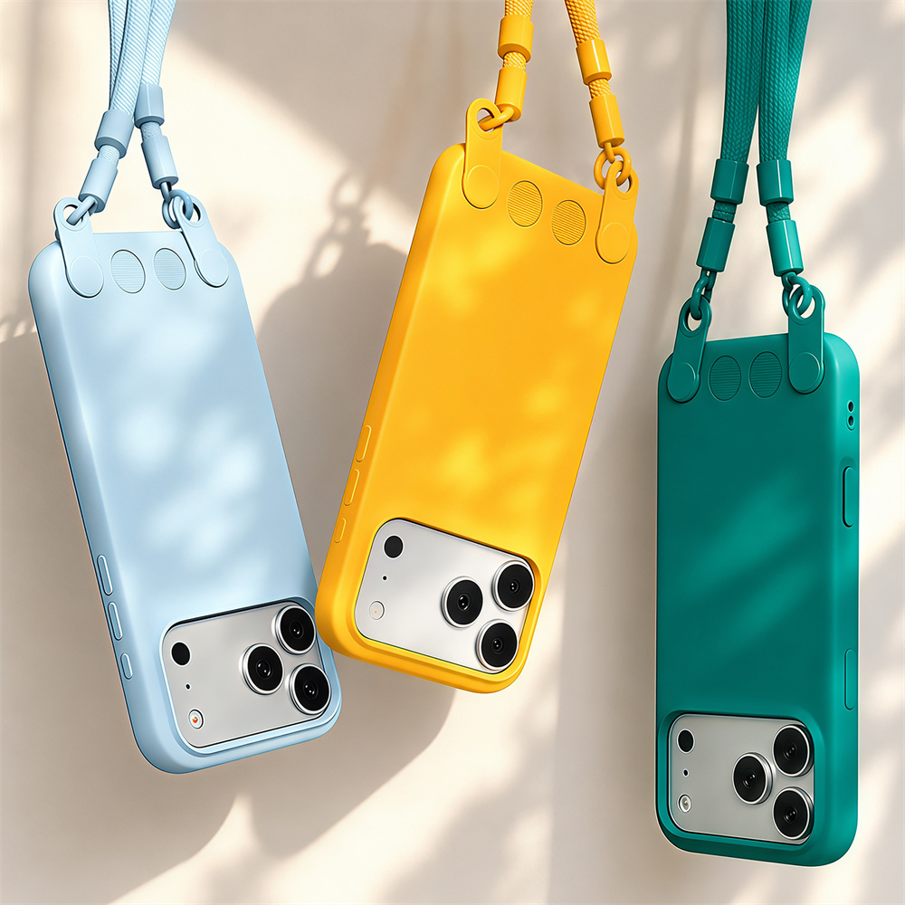 Silicone Liquid Case - Матовый жидкий силиконовый чехол-накладка с ремешком