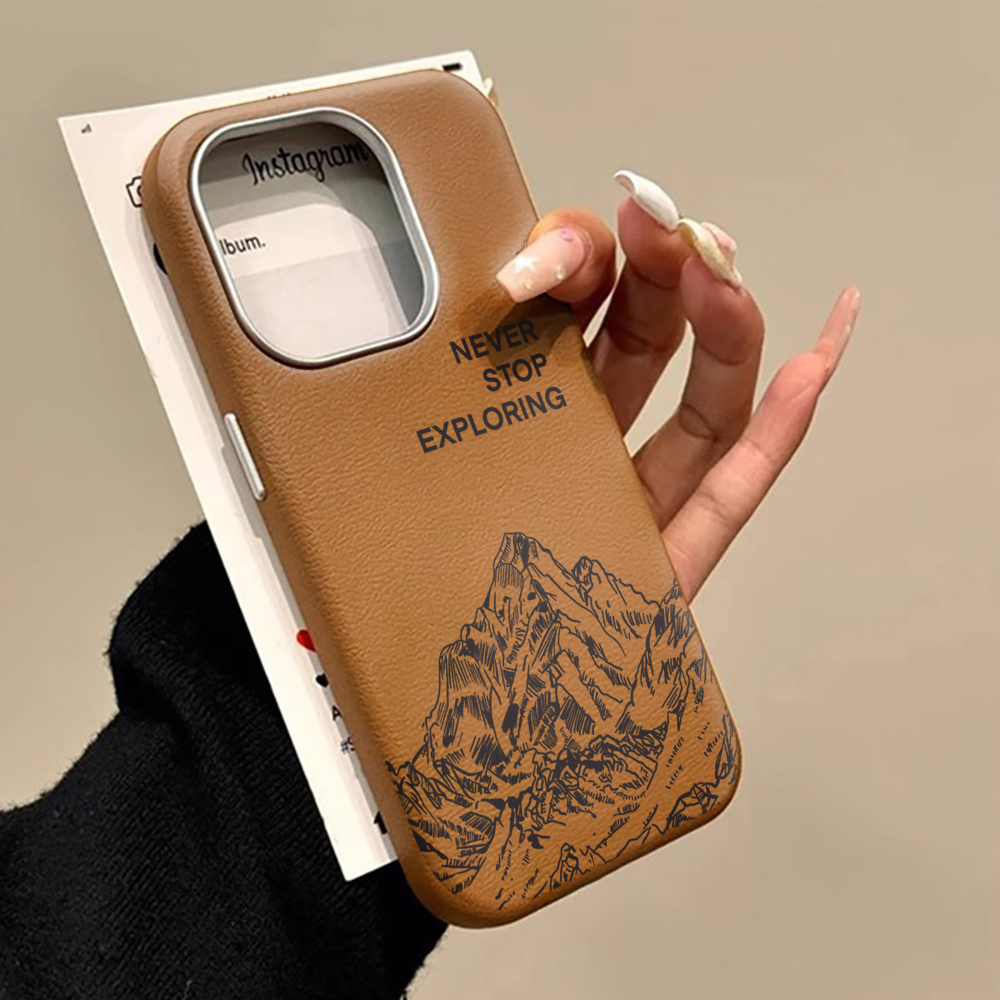 Phone Cases For Samsung S21 5G - Роскошный простой чехол Mountain Simple Case