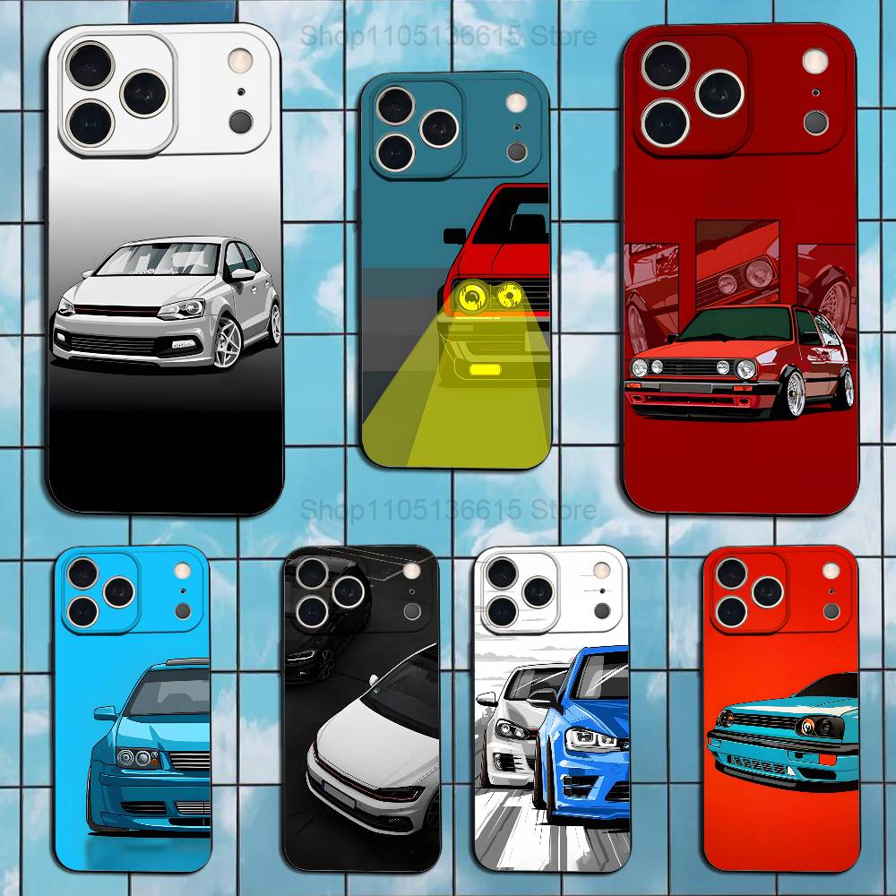 Phone Cases Louis Vuitton - Автомобильный чехол V-Volkswagens-Golf Cool для iPhone