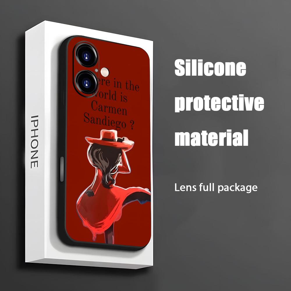 Phone Cases Durable - Чехол для телефона Hot Carmen Sandiego