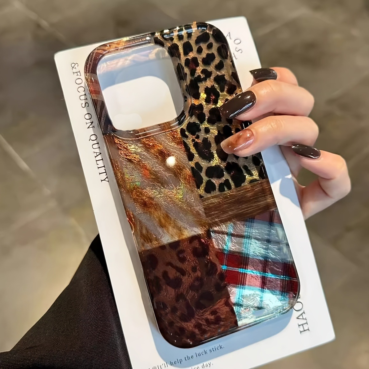Phone Cases Leopard Print - Высококачественный чехол для телефона с леопардовым