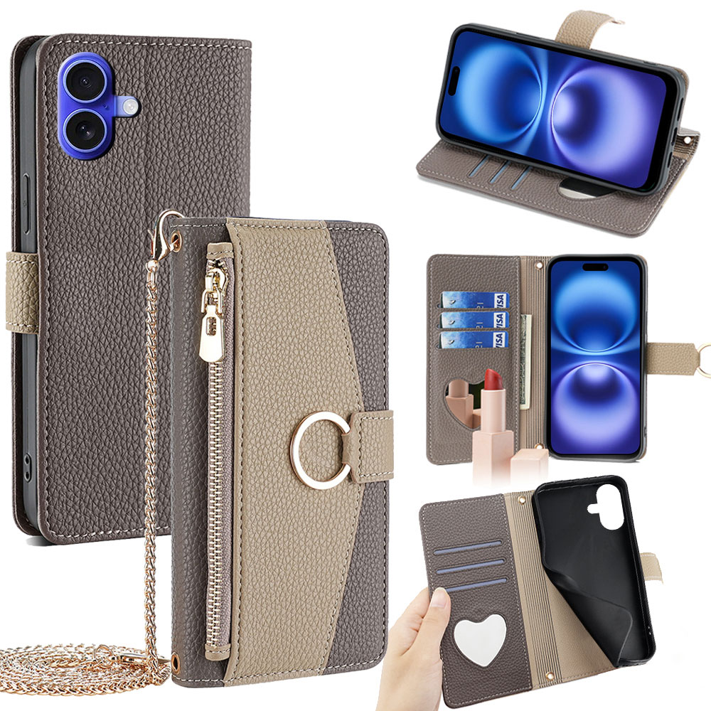 Phone Cases With Wallet - Бизнес-чехол для телефона через плечо для