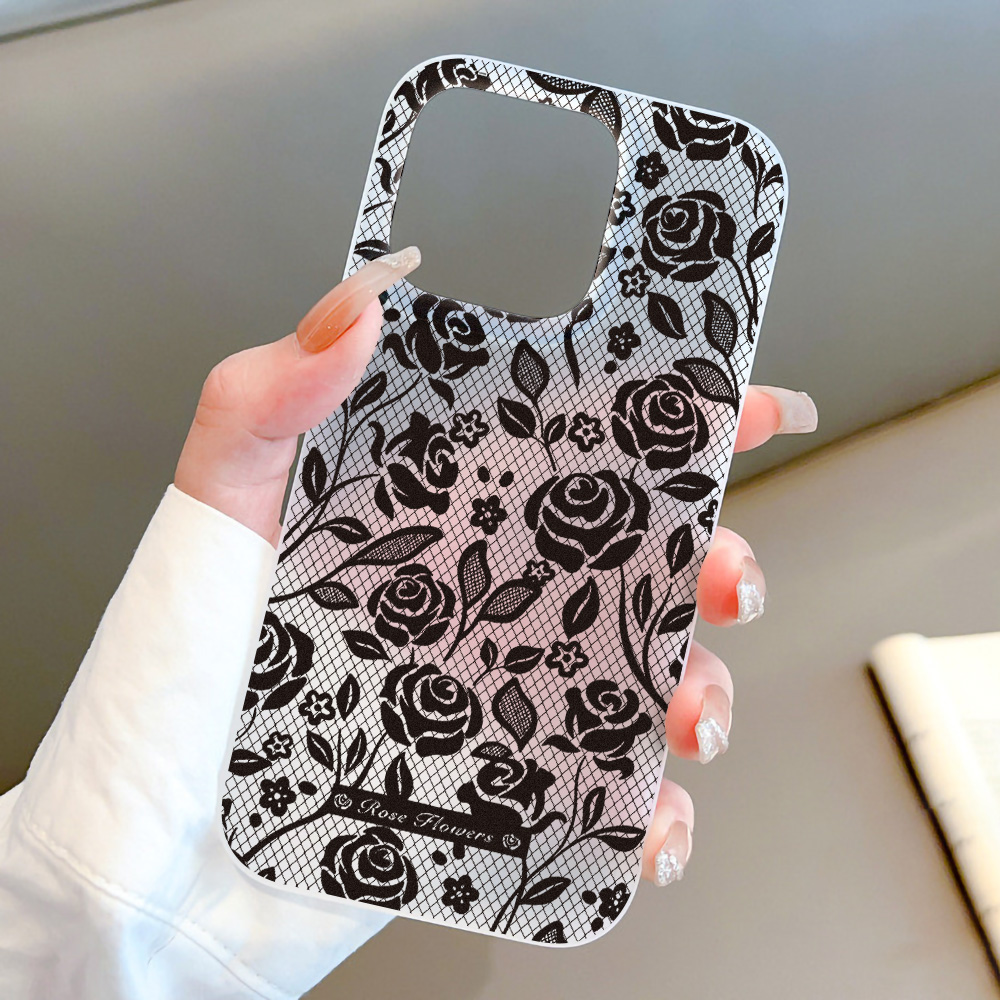 Phone Cases Durable - Силиконовый чехол для телефона с розами