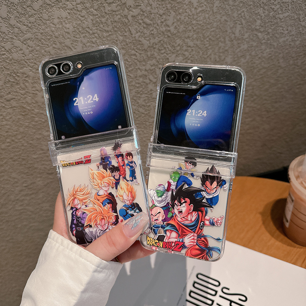 Phone Cases Z Flip 7 - Модный японский аниме-чехол Dragon Ball Goku