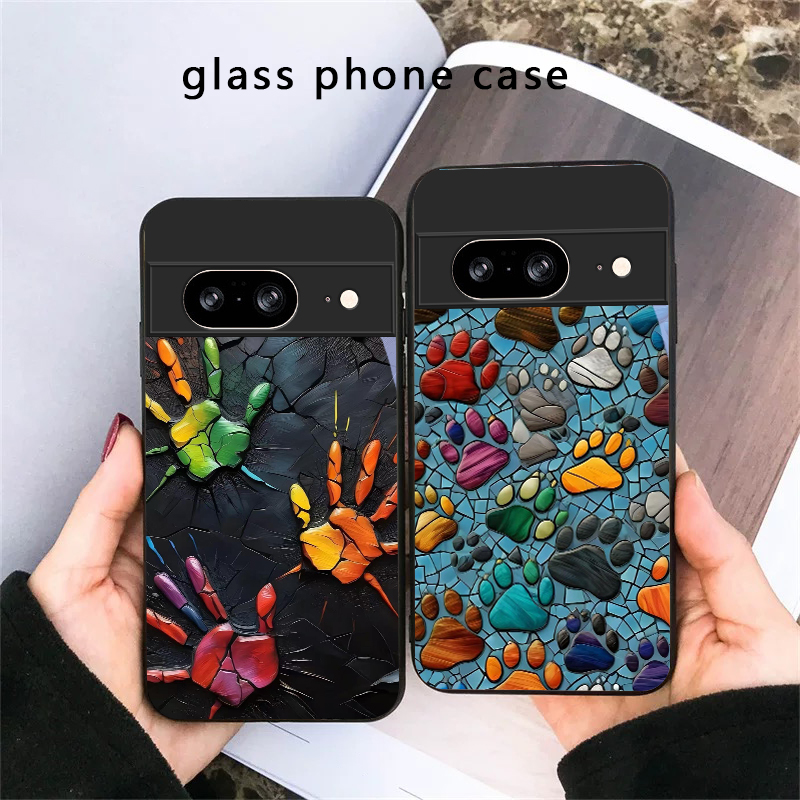 Phone Cases Google Pixel 10 Pro - Чехол для телефона из черного стекла