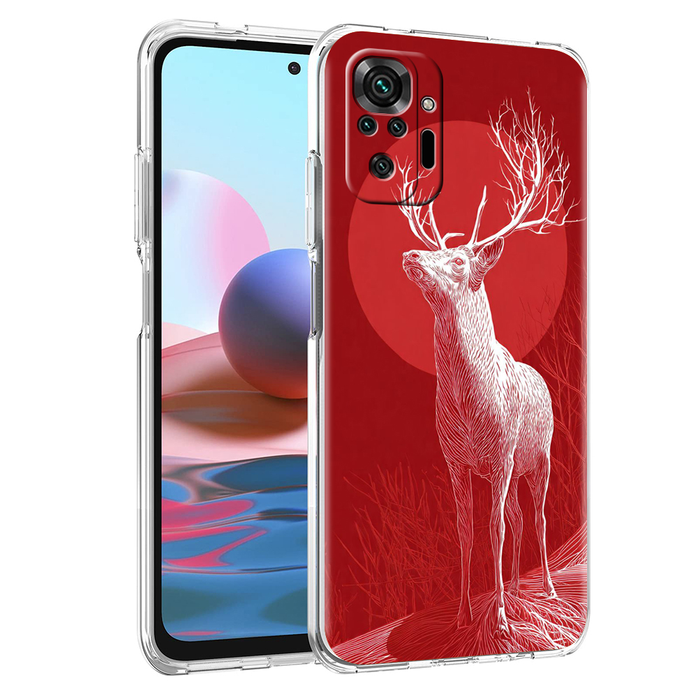 Phone Cases Red Deer - Прозрачный чехол для телефона Redmi 14C