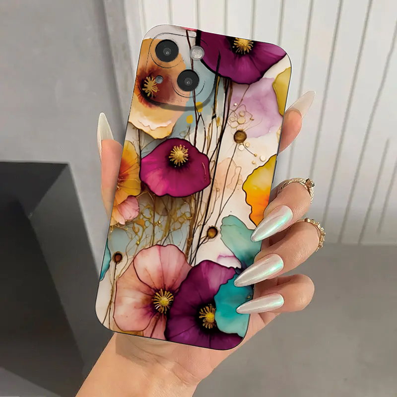 Phone Cases Vintage - Винтажный чехол с цветочным узором из