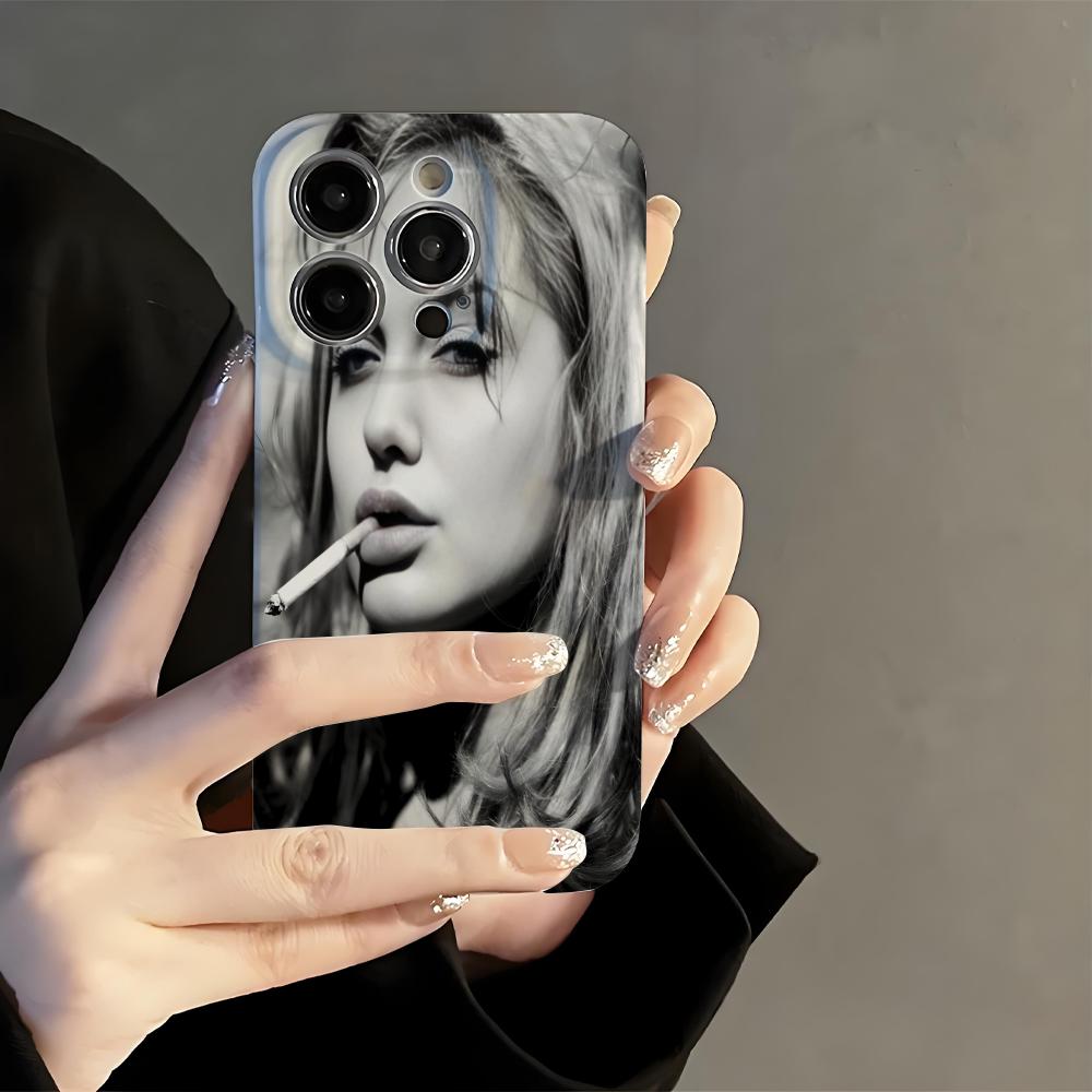 Phone Cases Vintage - Винтажный чехол для телефона A-AngelinaS Jolie,