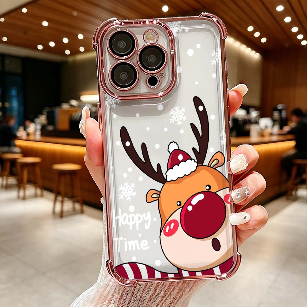 Phone Cases Red Deer - Мягкий противоударный чехол для телефона с