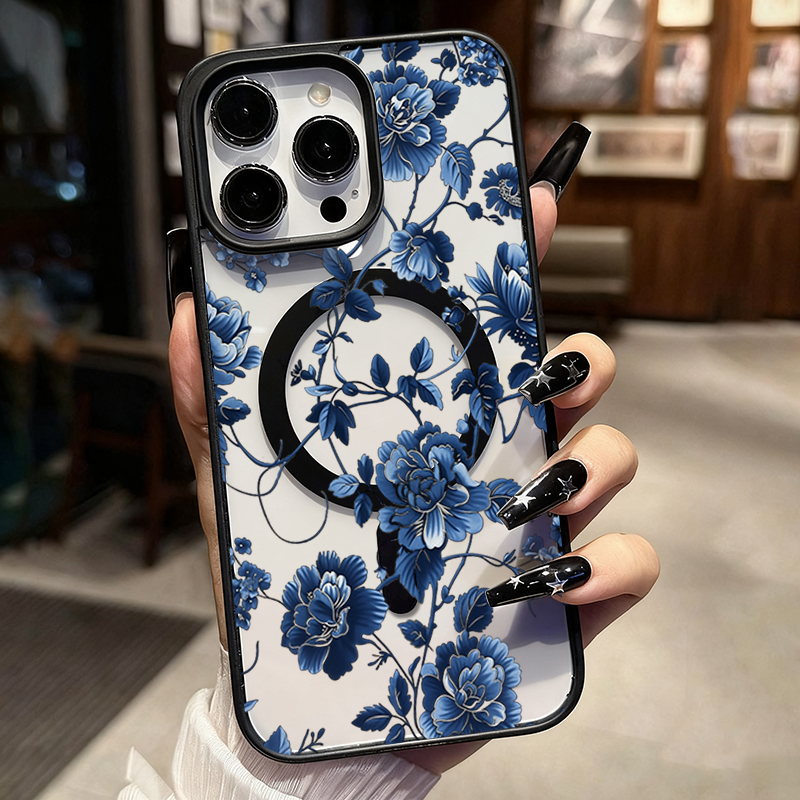 Роскошный винтажный синий чехо – обзор и цена Phone Cases Vintage