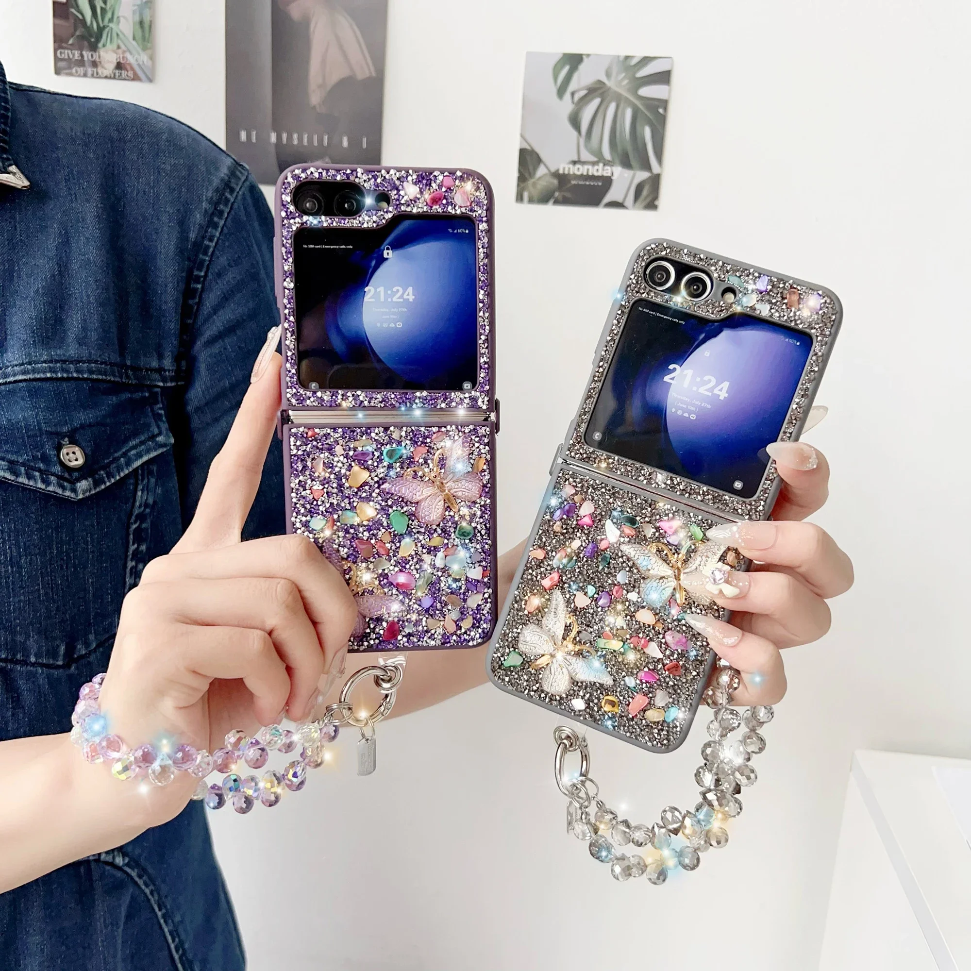 Роскошный блестящий чехол для  – обзор и цена Phone Cases Z Flip 7