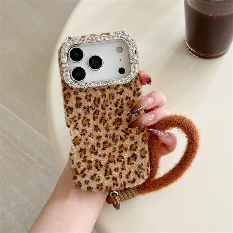 Роскошный плюшевый чехол для т – обзор и цена Phone Cases Leopard Print