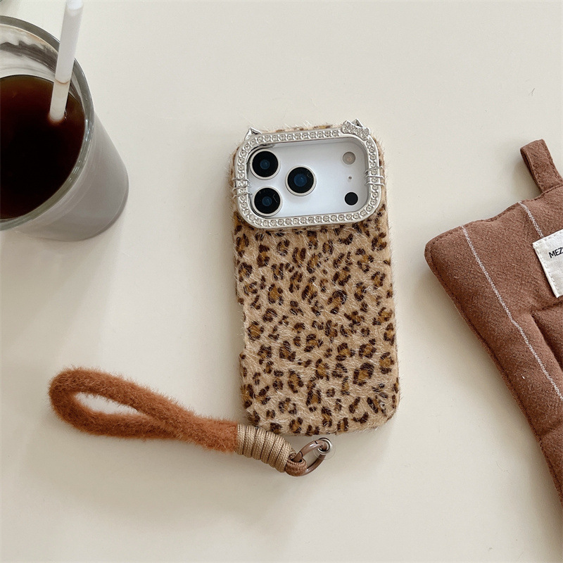 Роскошный плюшевый чехол для т – обзор и цена Phone Cases Leopard Print