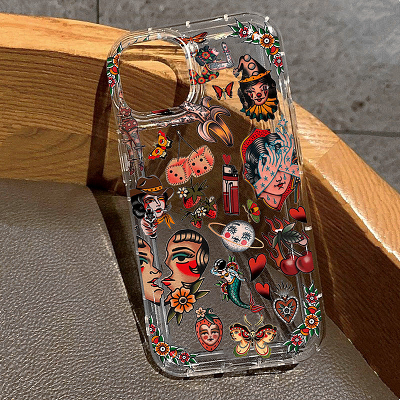 Прозрачный винтажный чехол для – обзор и цена Phone Cases Vintage