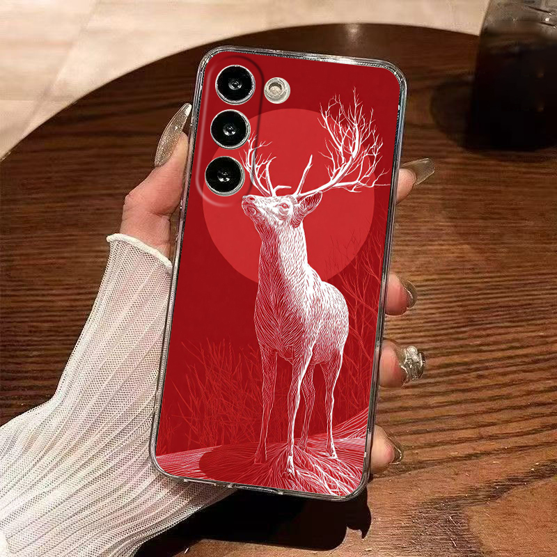 Мягкий чехол из ТПУ для Samsun – обзор и цена Phone Cases Red Deer
