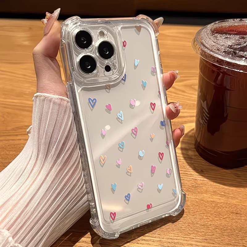Прозрачный чехол-бампер с разн – обзор и цена Phone Cases Drop Proof